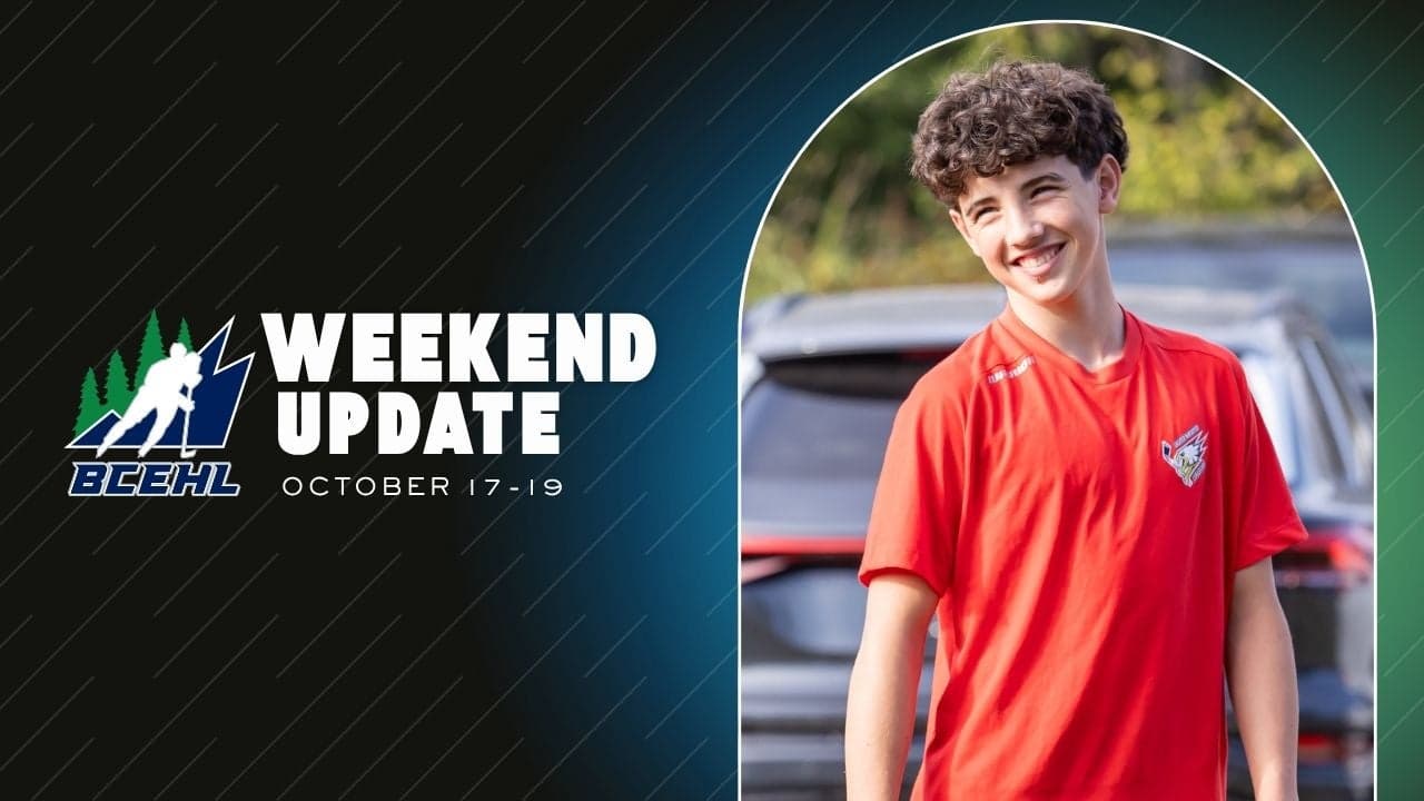 BCEHL WEEKEND UPDATE - OCTOBER 17-19 image